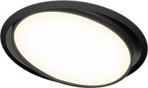 Встраиваемый светильник Donolux DL18813/15W Black R