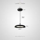 Подвесной светильник YVES Цвет черный Lampatron 8581-23877