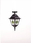 Потолочный светильник уличный Oasis Light 79905MAlgG Bl QUADRO M lead GLASS
