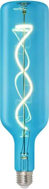 Лампочка светодиодная Uniel LED-SF21-5W/SOHO/E27/CW BLUE GLS77BL Лампочка светодиодная Uniel LED-SF21-5W/SOHO/E27/CW BLUE GLS77BL