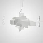 Подвесной светильник MOLIN Размер S. Цвет Белый Lampatron molin-white-s 8538-23693