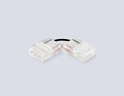 Соединитель угловой COB 12/24V для лент 12mm (2 конт.) (10шт) Ambrella light GS6871 ILLUMINATION
