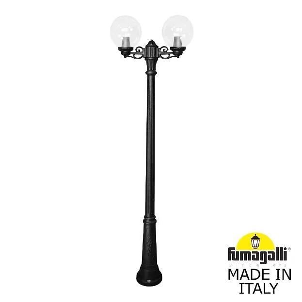 Садово-парковый фонарь FUMAGALLI RICU BISSO/G250 2L G25.157.S20.AXE27 Черный