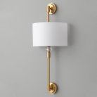 Бра Crystal Lux VINTAGE AP2 BRASS