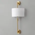 Бра Crystal Lux VINTAGE AP2 BRASS