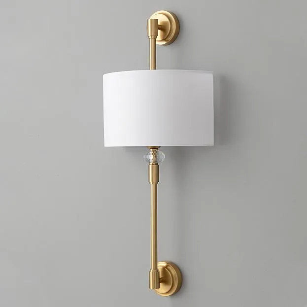 Бра Crystal Lux VINTAGE AP2 BRASS