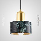 Подвесной светильник TERNAT Зеленый мрамор. Lampatron ternat-green 2334-4301