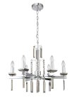Подвесная люстра Crystal Lux Marron SP6 Chrome