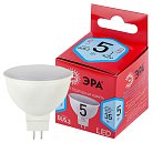 Лампочка светодиодная ЭРА LED MR16-5W-840-GU5.3 R