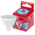 Лампочка светодиодная ЭРА LED MR16-5W-840-GU5.3 R