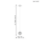 Подвесной светильник Eglo 98556 Licoroto