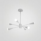 Люстра на штанге MILTON 6 Белый ImperiumLoft 178226-26 MILTON01