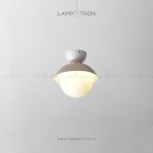 Потолочный светильник POMPON C Белый+серый. Lampatron 3141-7767