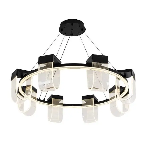 Подвесной cветильник LED4U L7707-900 BK Подвесной cветильник LED4U L7707-900 BK