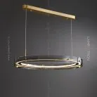 Кольцевые люстры и светильники BERGDIS C Размер S Lampatron bergdis-c-s 6622-18052