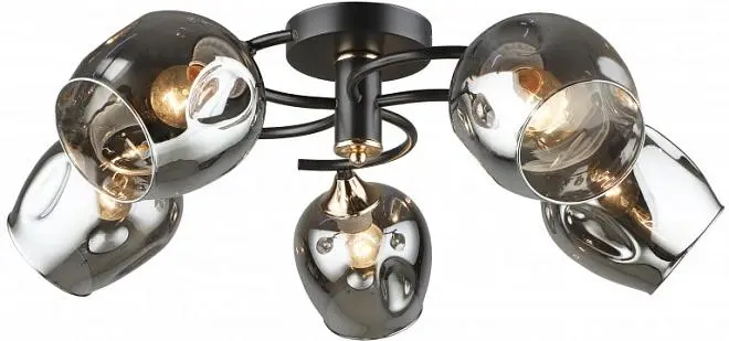Потолочная люстра Imex MD.5963-5-S-COFFEE+FGD Потолочная люстра Imex MD.5963-5-S-COFFEE+FGD
