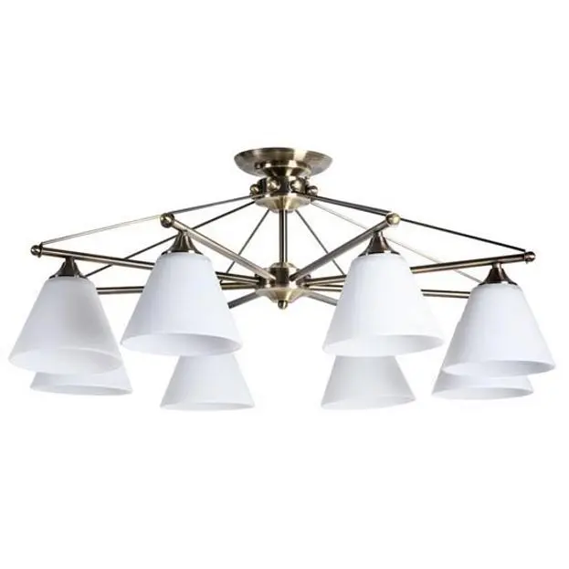 Потолочная люстра Arte Lamp A3208PL-8AB Copter Потолочная люстра Arte Lamp A3208PL-8AB Copter