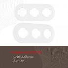 Рамка на 3 поста 502.08-3.white Arte Milano am