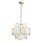 Подвесная люстра Arte Lamp A4068LM-7SG THEEMIN