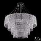 Люстра светодиодная хрустальная APL LED SH02.93.4D.A.Ni.4000 Sicilia