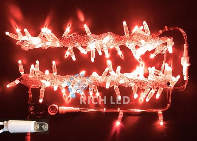 Гирлянда Rich LED RL-S10C-220V-CT/R