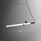 Реечный, рядный светильник DELIA L Размер S. Lampatron delia-l-s 2977-7172