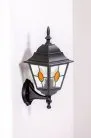 Настенный фонарь уличный Oasis Light 79901MlgY Bl QUADRO M lead GLASS