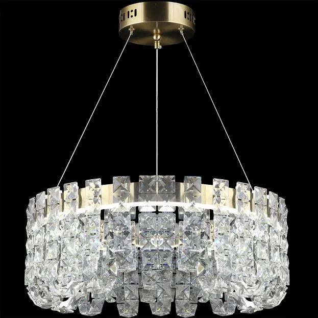 Подвесная люстра Reluce 02601-0.4-104W LED COP+CH