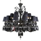 Люстра Delight Collection ZZ86303BK-12+6 Baccarat style