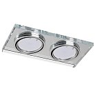 Встраиваемый светильник MR16/HP16 ХРОМ/ЗЕРКАЛЬНЫЙ Lightstar 002544 RIFLE