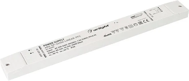 Блок питания для светодиодной ленты Arlight 032627 ARV-SP-LINEAR Блок питания для светодиодной ленты Arlight 032627 ARV-SP-LINEAR