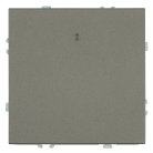 Выключатель 1-клавишный c индикатором (механизм), 250В, 10А, серия Эмили антрацит, soft touch Stekker 49915 RSW10-5101-09