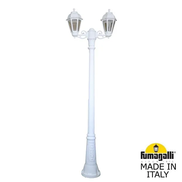 Садово-парковый фонарь FUMAGALLI GIGI BISSO/SABA 2L K22.156.S20.WXE27 Белый