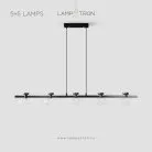 Реечный, рядный светильник TILMAN LONG 5+5 плафонов Lampatron 8681-24287