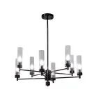 Подвесная люстра AM Group INDIGO SP8 PEARL BLACK INDIGO