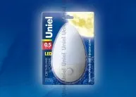Ночник Uniel DTL-303-Овал/White/3LED/0,5W