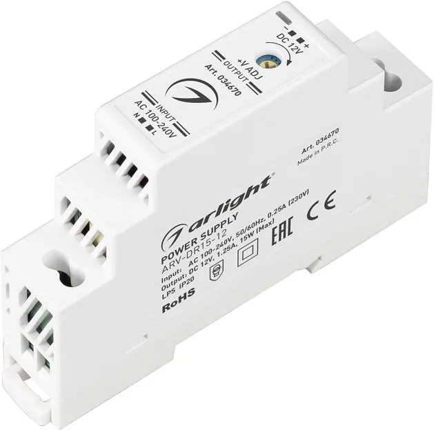Блок питания Arlight 034670 Блок питания Arlight 034670