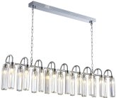 Подвесной светильник NEWPORT 4526+12/S chrome М0065818