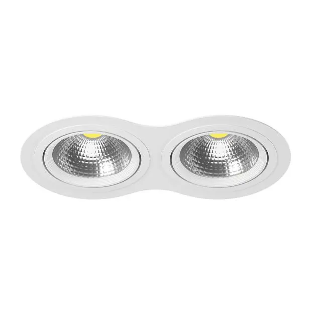 Встраиваемый светильник Lightstar i9260606 INTERO 111 Double ROUND Встраиваемый светильник Lightstar i9260606 INTERO 111 Double ROUND