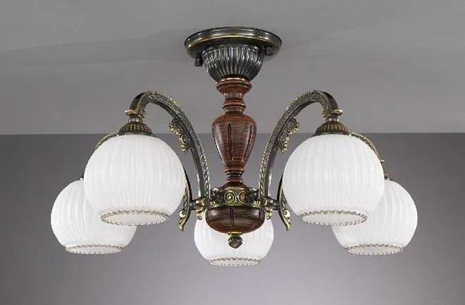 Потолочная люстра Reccagni Angelo PL 8920/5 Потолочная люстра Reccagni Angelo PL 8920/5
