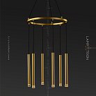 Кольцевые люстры и светильники RHEA R 6 подвесов. Lampatron rhea-r-6 3195-8024