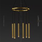 Кольцевые люстры и светильники RHEA R 6 подвесов. Lampatron rhea-r-6 3195-8024