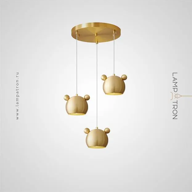 Готовая комбинация светильников BEAR COMBO Диск. Цвет Черный Lampatron 7330-20191 Готовая комбинация светильников BEAR COMBO Диск. Цвет Черный Lampatron 7330-20191