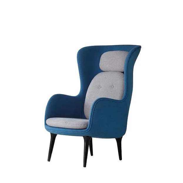 Кресло дизайнерское Lumina Deco FF K-3 BL+WT Esper