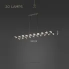 Реечный, рядный светильник GLORIOLE LINE 20 LED Lampatron gloriole-line-20 9128-25999