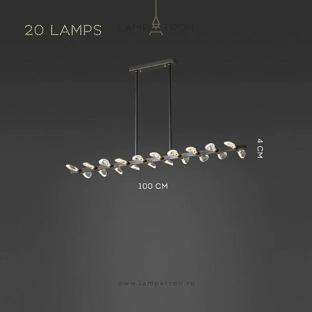 Реечный, рядный светильник GLORIOLE LINE 20 LED Lampatron gloriole-line-20 9128-25999 Реечный, рядный светильник GLORIOLE LINE 20 LED Lampatron gloriole-line-20 9128-25999