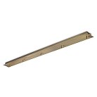 Основание Ideal Lux 285719 ROSONE LINEARE 5 LUCI OTTONE BRUNITO ROSONI