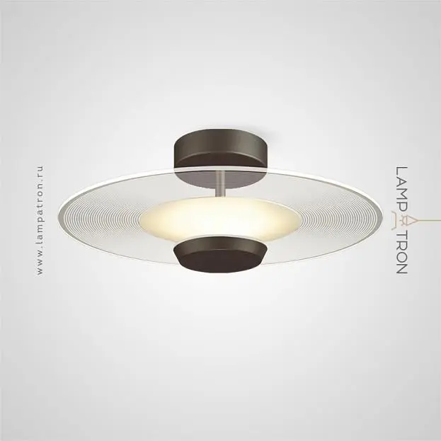 Потолочный светильник AMOS CH Цвет Черный Lampatron 7016-19302 Потолочный светильник AMOS CH Цвет Черный Lampatron 7016-19302