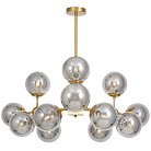 Подвесная люстра на штанге Lumina Deco LDP 160-12 MD