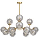Подвесная люстра на штанге Lumina Deco LDP 160-12 MD